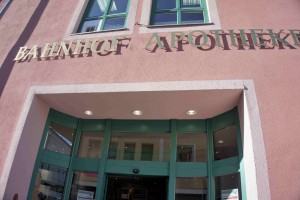 La Bahnhof-Apotheke de Kempten.